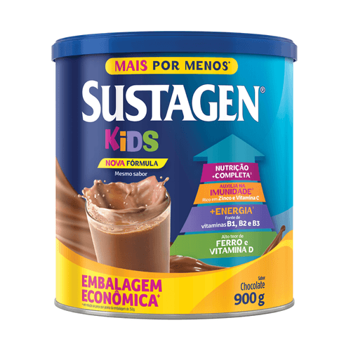Complemento-Alimentar-Sustagen-Kids-Sabor-Chocolate---Lata-900g 734209_0000_652c5eb28b77bb0bf1bf6a82_1 Complemento-Alimentar-Sustagen-Kids-Sabor-Chocolate---Lata-900g 734209_0000_652c5eb28b77bb0bf1bf6a82_1